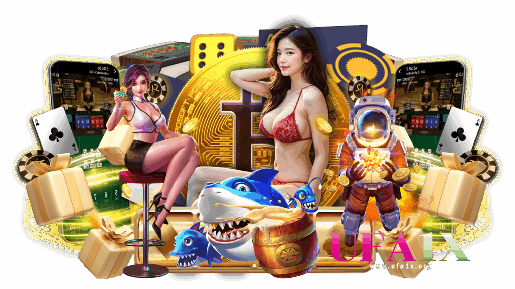 ufa1x กราฟิกสุดเจ๋ง แจกโบนัสที่จัดเต็ม ความสนุกไร้ขีดจำกัด